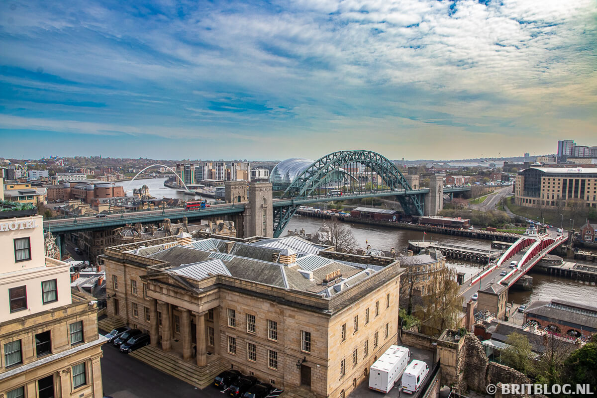 Uitzicht op de Tyne, Newcastle