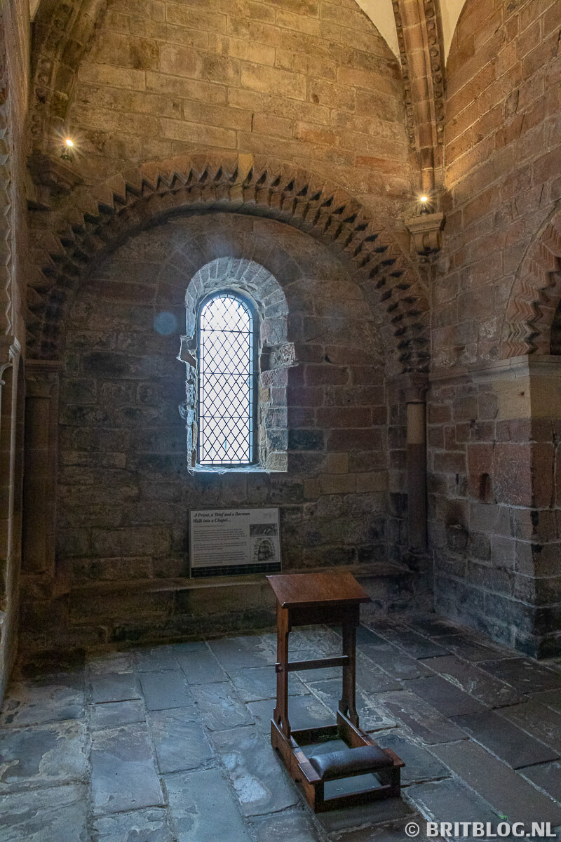 De kapel van Newcastle Castle