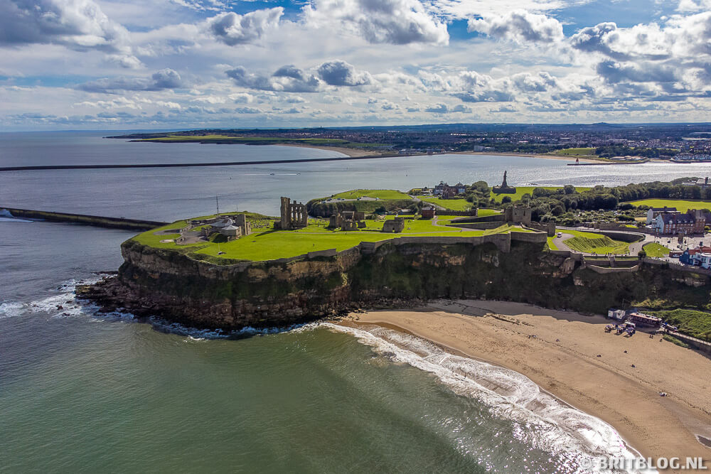 de landtong in Tyne and Wear