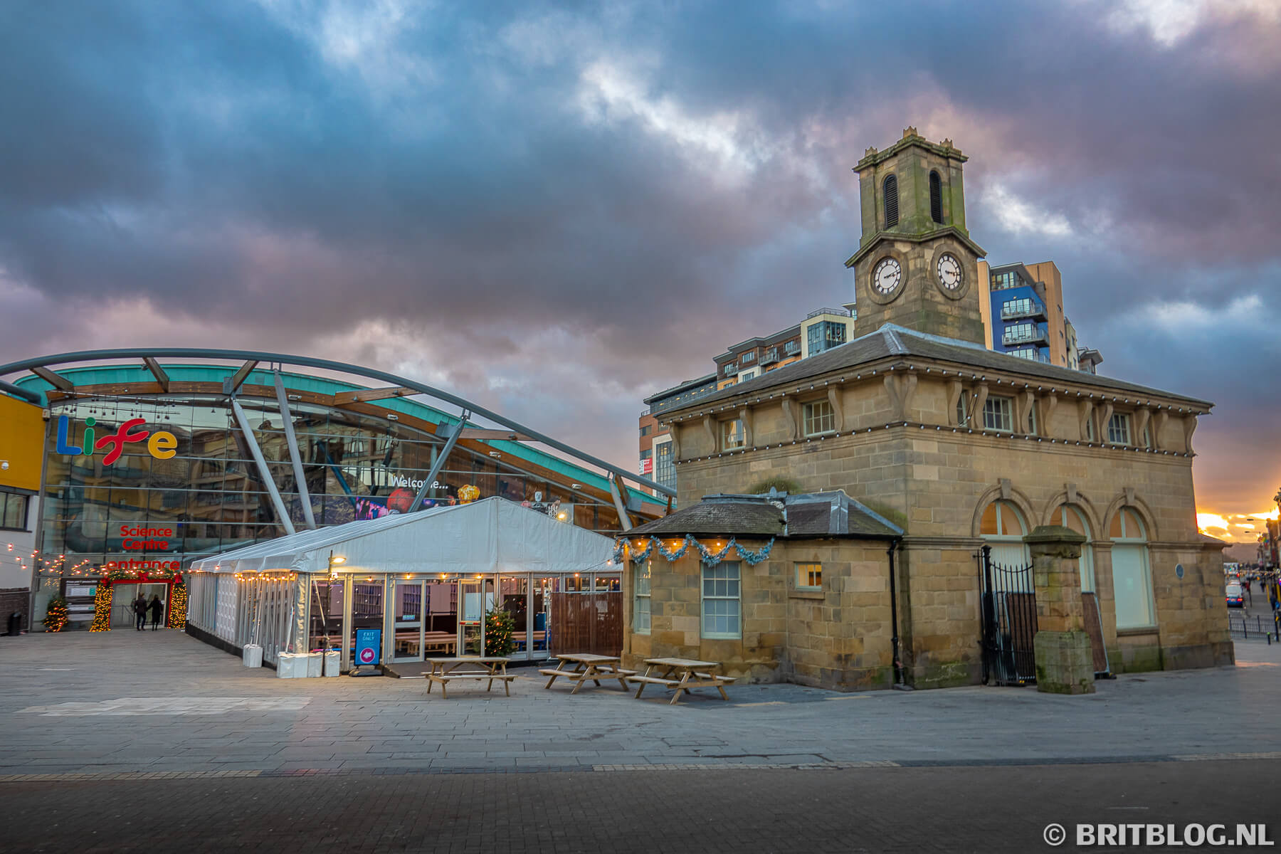 Life Science Centre, een wetenschappelijk museum in Newcastle