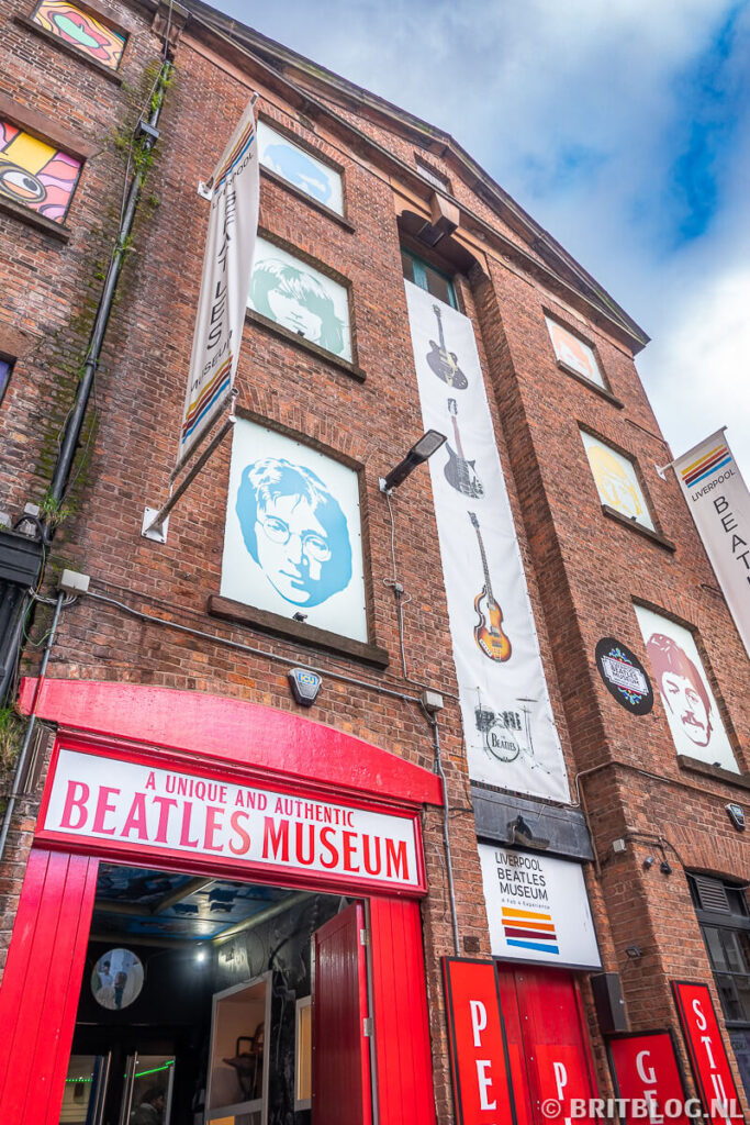 Eerste stop in 3 dagen Liverpool: Liverpool Beatles Museum