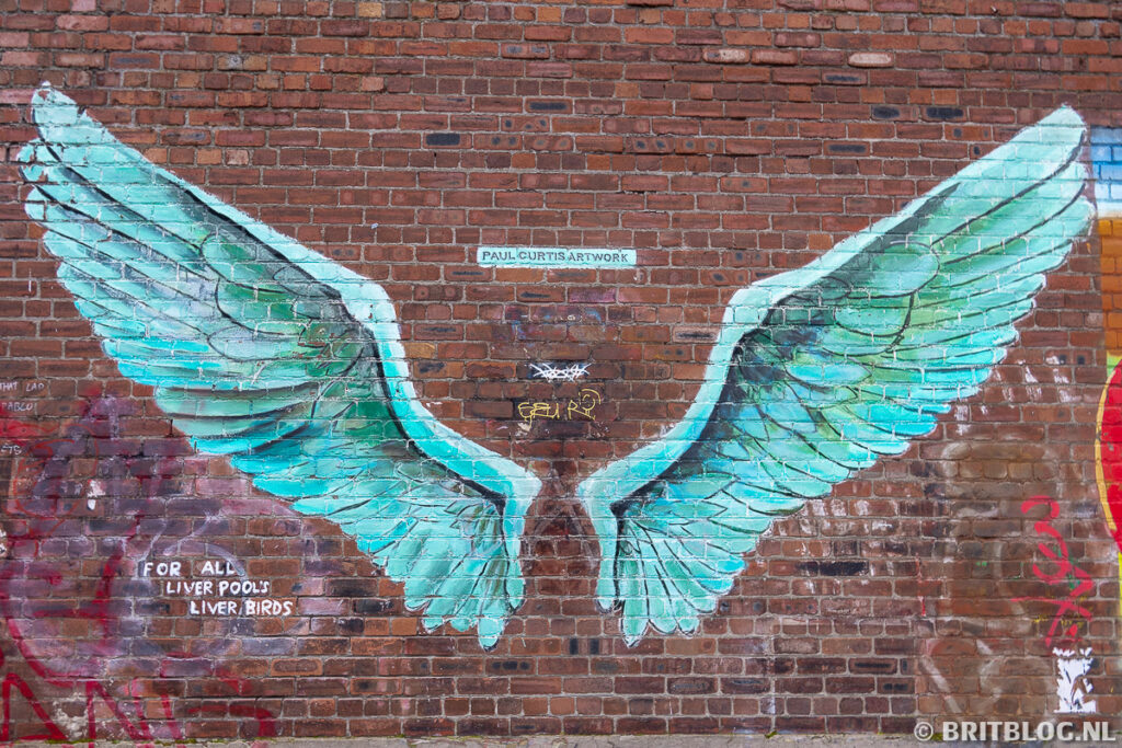 Liver bird streetart