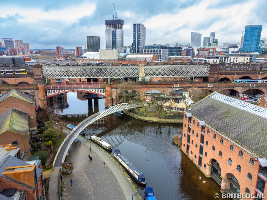 Castlefield in Manchester is een echte bezienswaardigheid in Noordwest-Engeland.