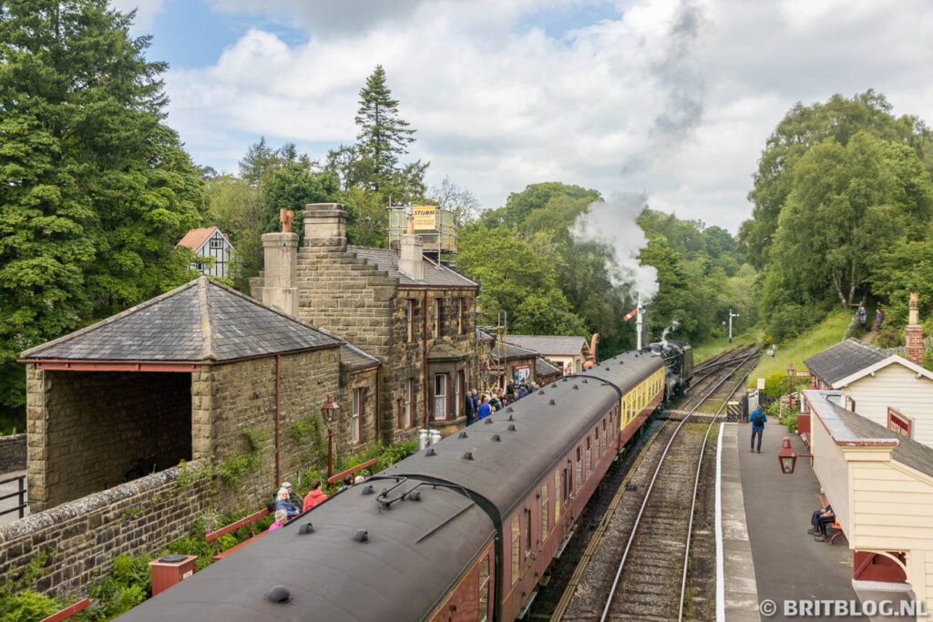 Goathland treinstation in North York Moors