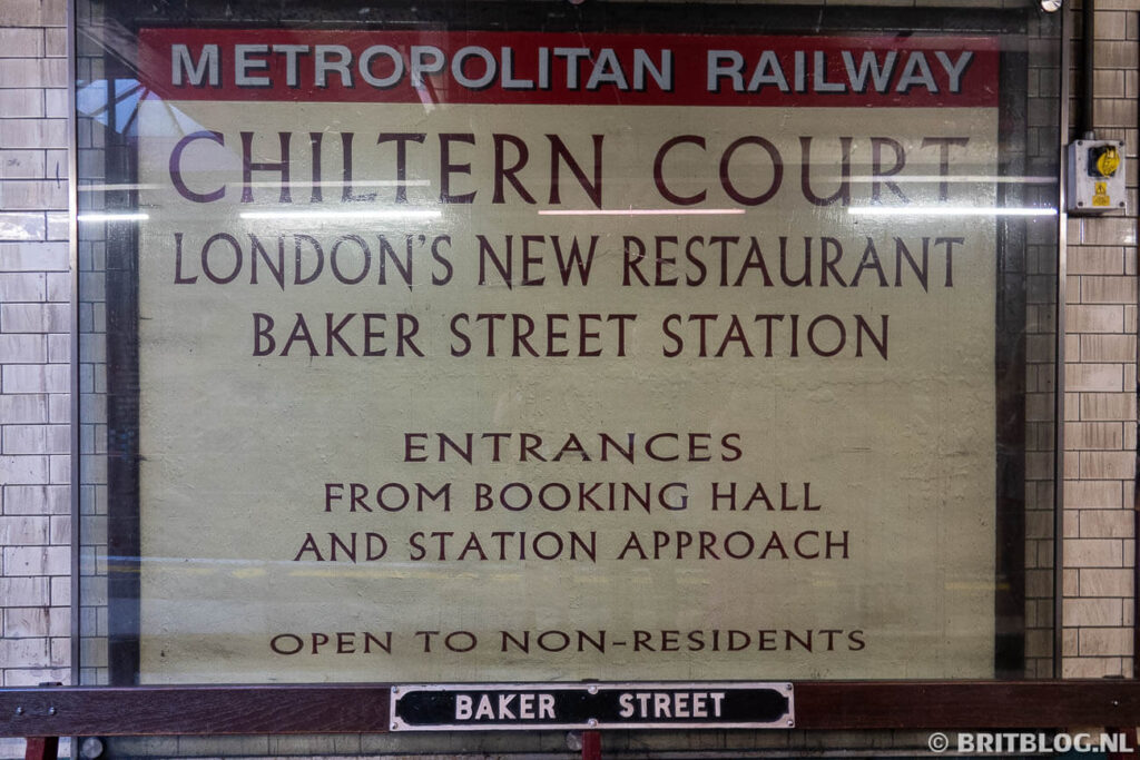 Londen Baker Street underground Hidden London Tour 9