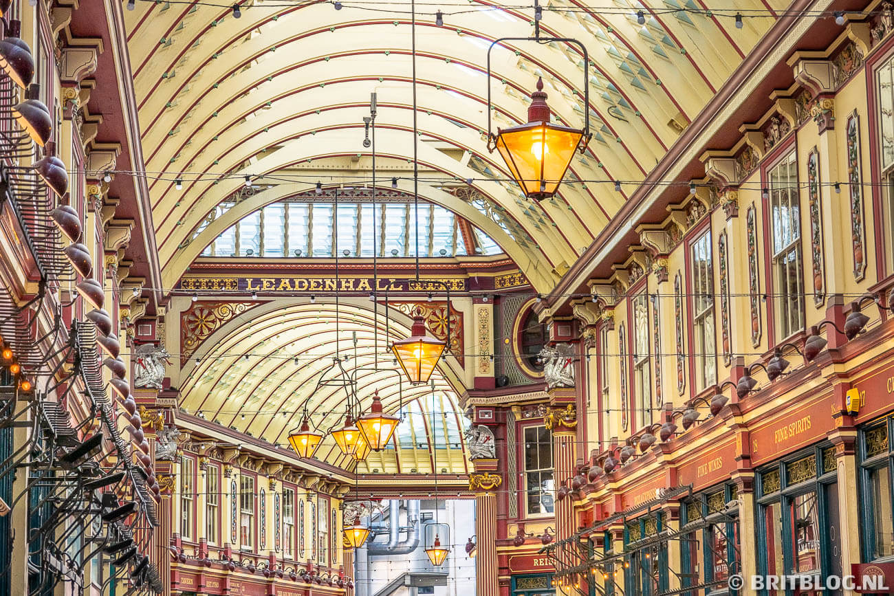 Leadenhall market, City of London