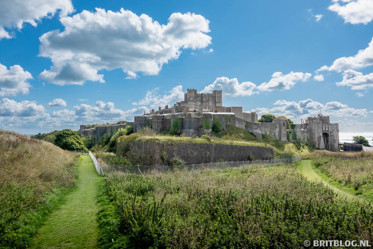 Dover Castle, een van de best bekende bezienswaardigheden in Kent