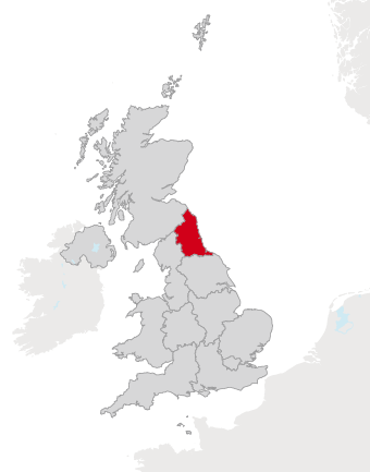 North East England, of wel Noordoost-Engeland