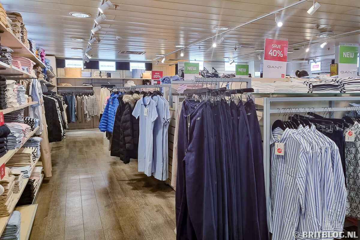 Entertainment aan boord van de minicruise Newcastle: shoppen