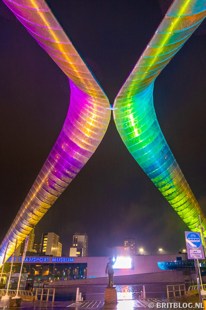 Coventry in de nacht