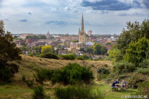 Uitzicht over Norwich