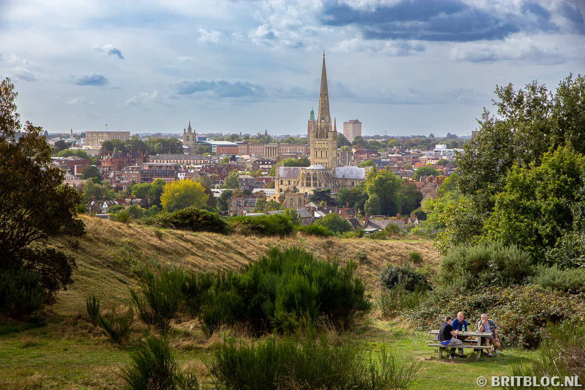 Uitzicht over Norwich