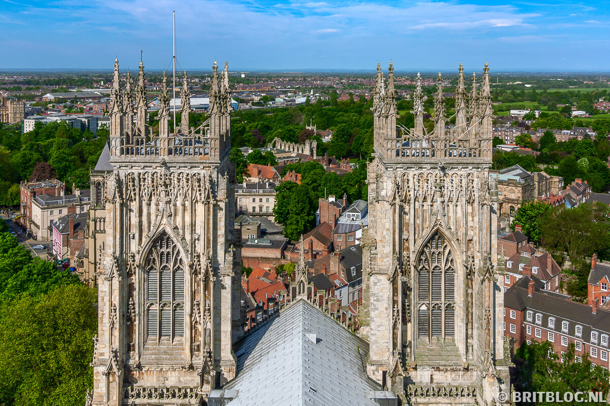 York Minster geeft je uitzicht over de stad