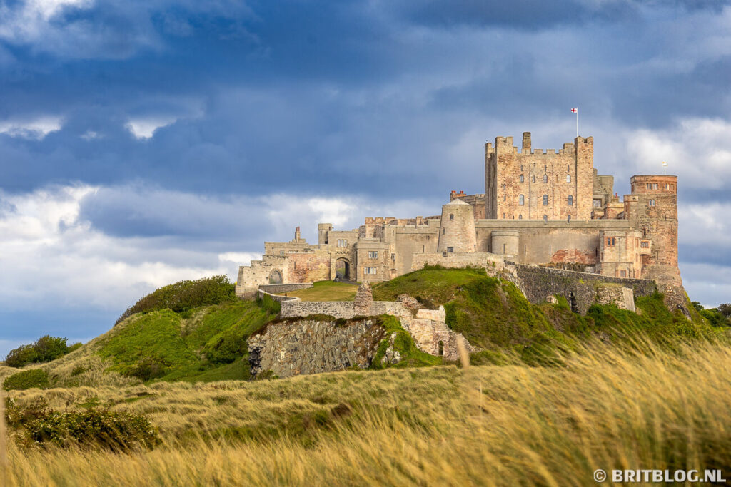 Bamburgh Castle, Northumberland, Engeland