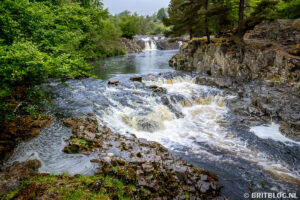 Low Force, vlakbij de High Force, Forest-in-Teesdale, in de Durham Dales