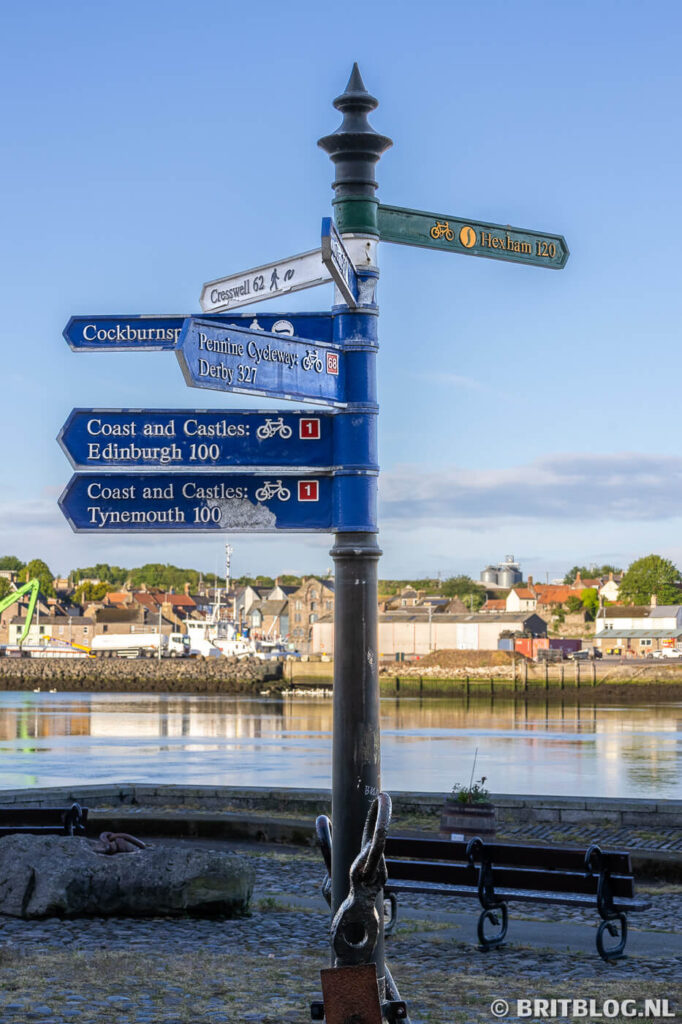 Wegwijzer van Berwick-upon-Tweed