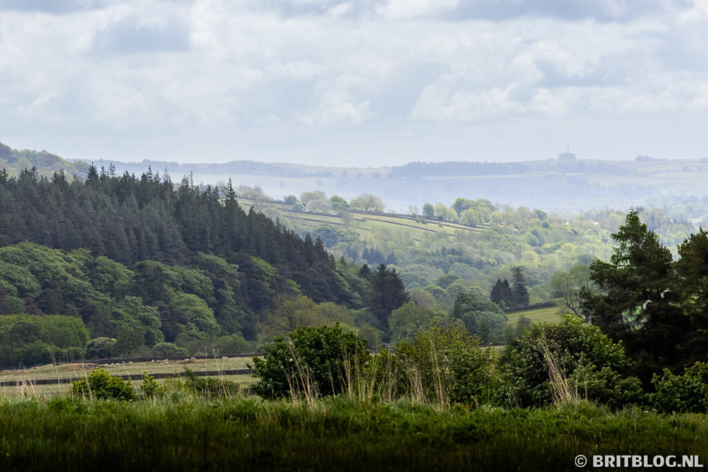 De heuvels van North Pennines