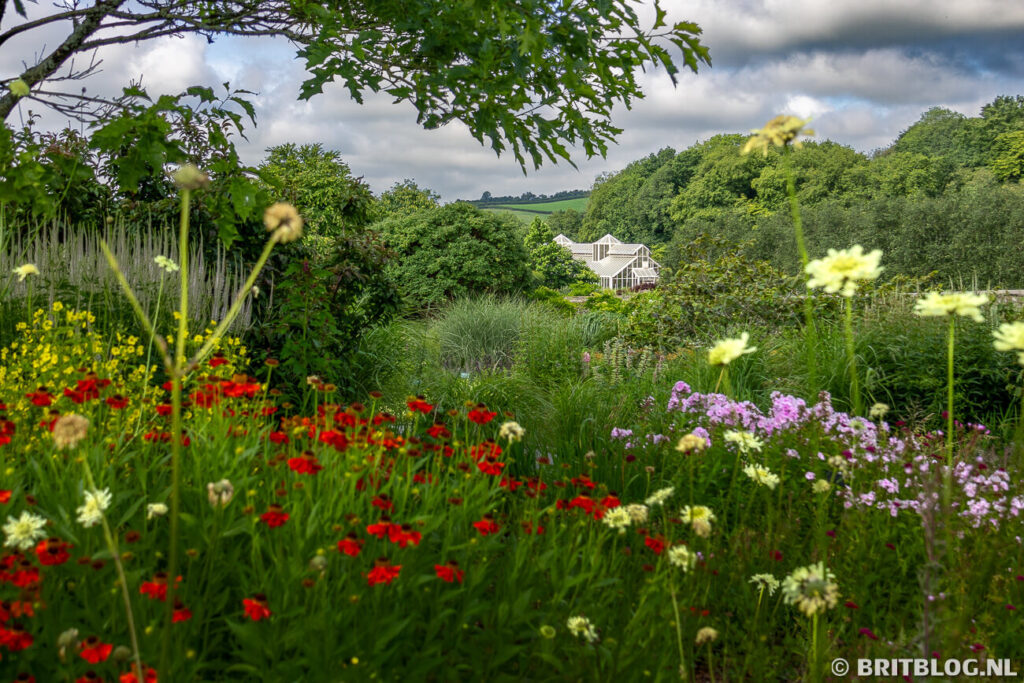 Bloemenpracht van National Botanic Garden of Wales