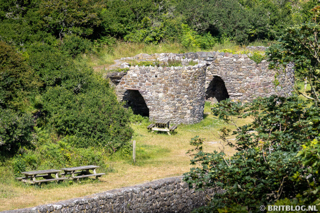 Oude ovens bij Porthclais Harbour
