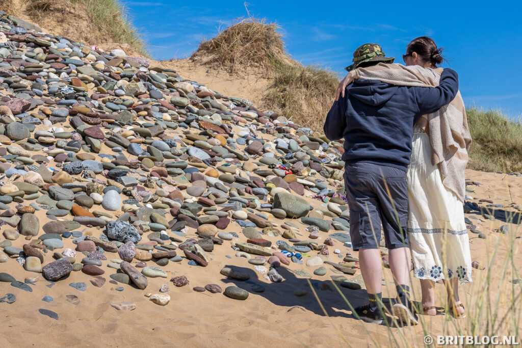 Dobby's grave, Pembrokeshire Coast, is een van de vele filmlocaties van Harry Potter.