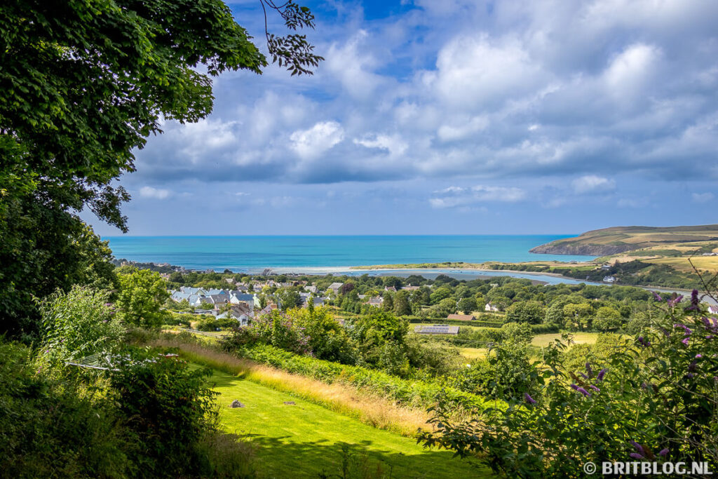 Uitzicht op Newport, Pembrokeshire, Wales