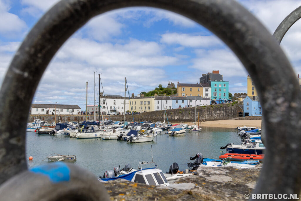 De haven van Tenby