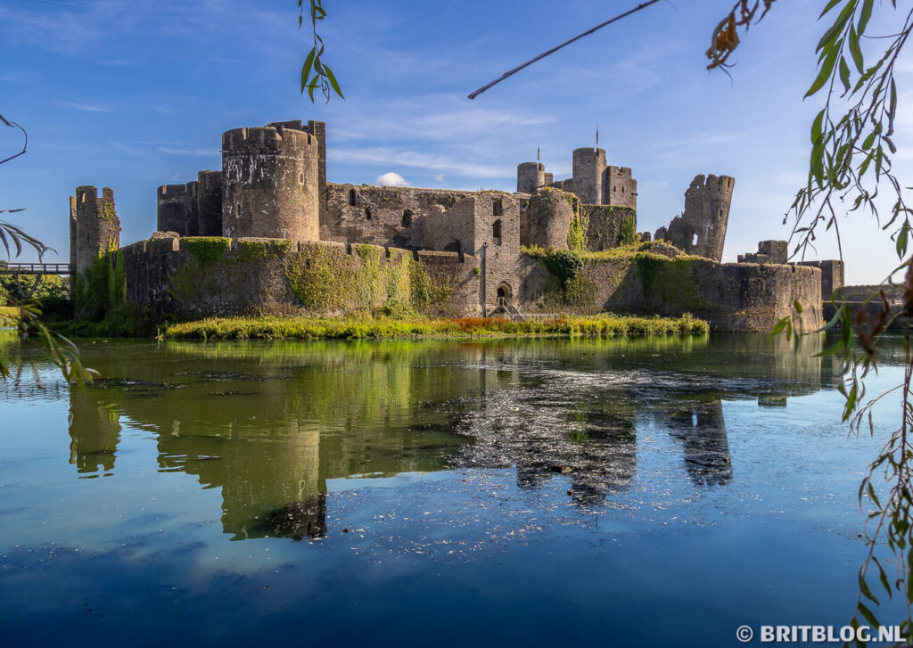 Caerphilly Castle Wales Groot Brittannie 2