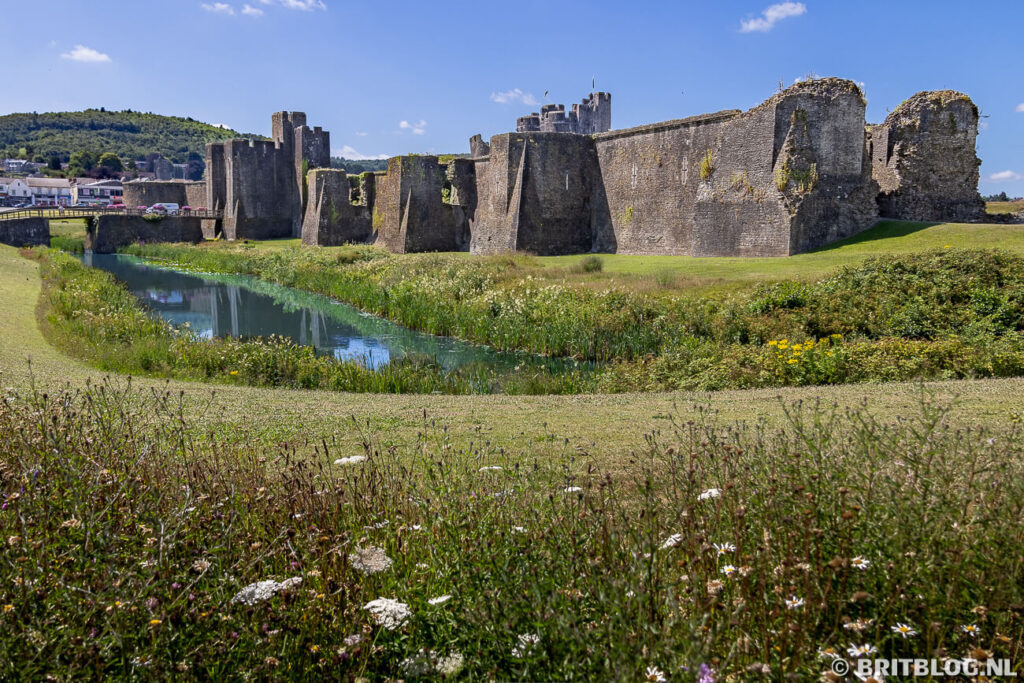 Caerphilly Castle Wales Groot Brittannie 33