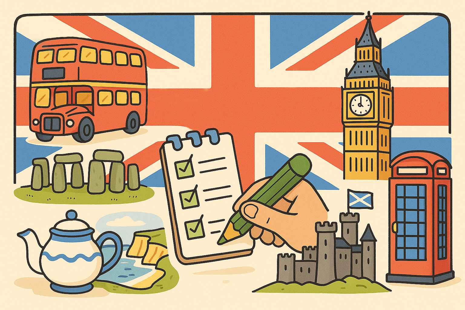 Verenigd Koninkrijk bucketlist, hoeveel vink jij er af?