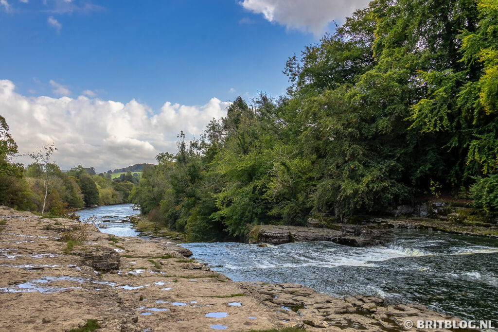 Aysgarth Falls Lower Falls Yorkshire Dales National Park Engeland 2