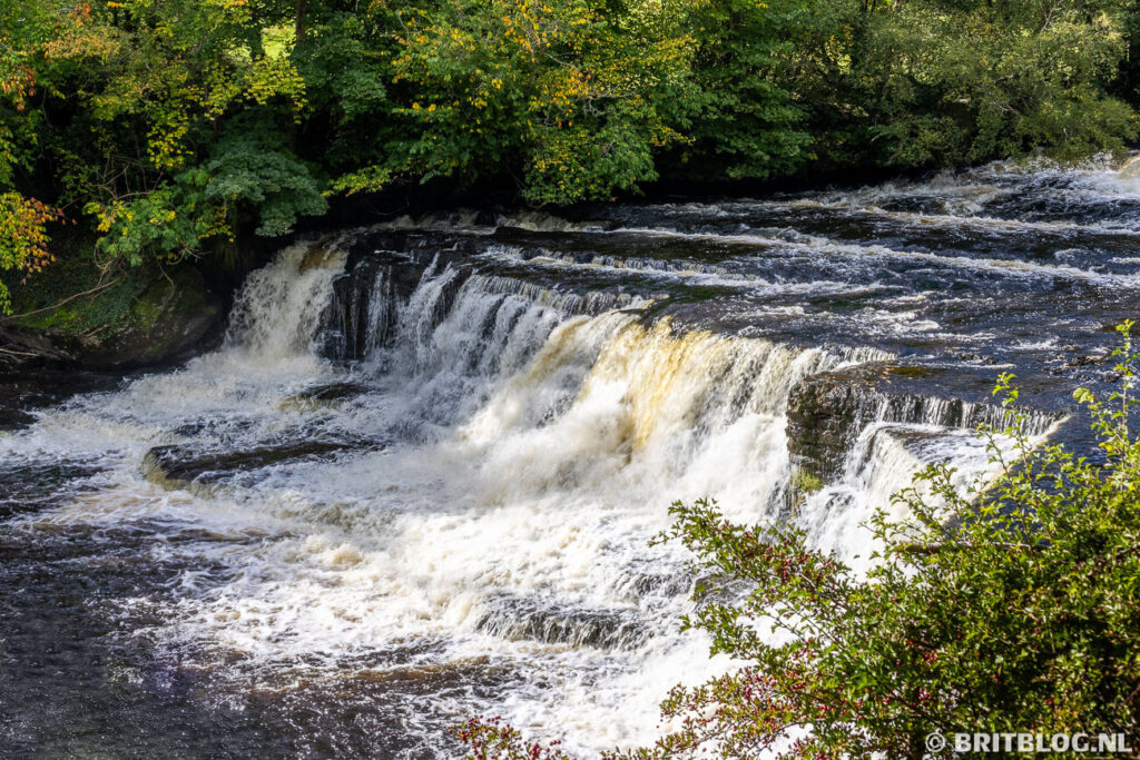 Aysgarth Falls Middle Falls Yorkshire Dales National Park Engeland 2