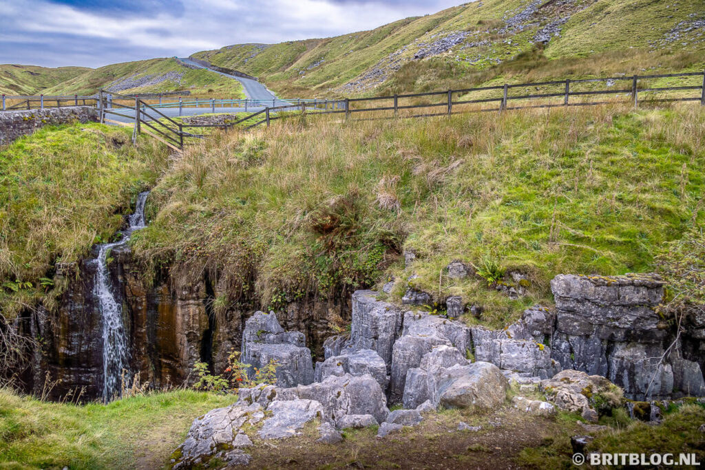 Buttertubs Pass Yorkshire Dales Verenigd Koninkrijk 1