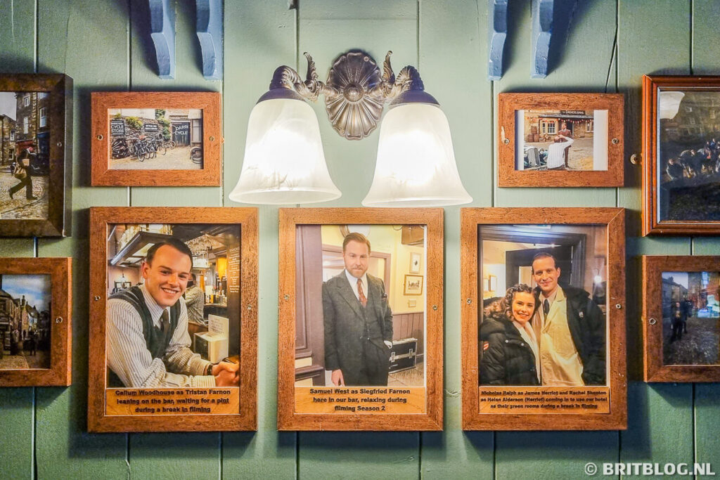 All Creatures Great and Small cast in The Devonshire, Grassington