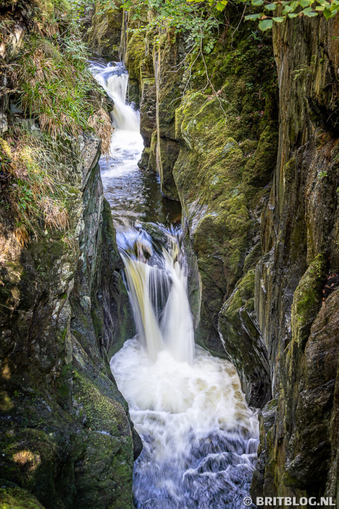 Ingleton Waterfalls Trail Baxengyhll Gorge Yorkshire Dales Groot Brittannie 1