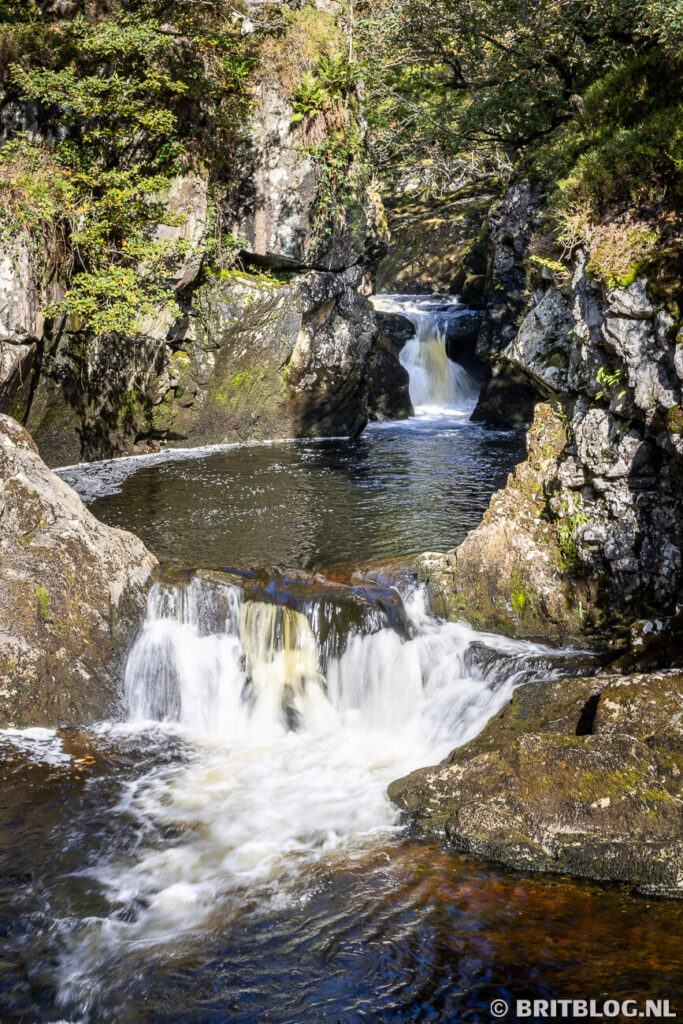 Ingleton Waterfalls Trail Rival Falls Yorkshire Dales Groot Brittannie 1