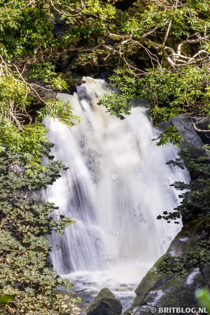 Ingleton Waterfalls Trail Snow Falls Yorkshire Dales Groot Brittannie 1