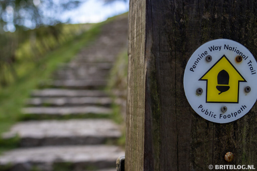 Pennine Way bij Malham Cove