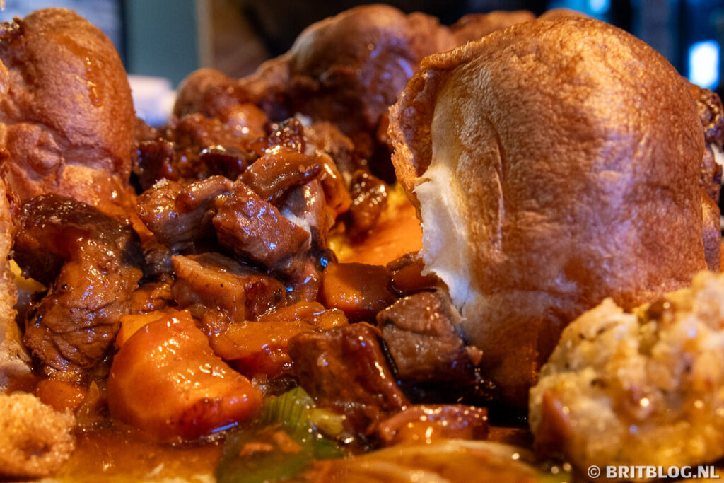 Yorkshire Pudding, in de Tan Hill Inn