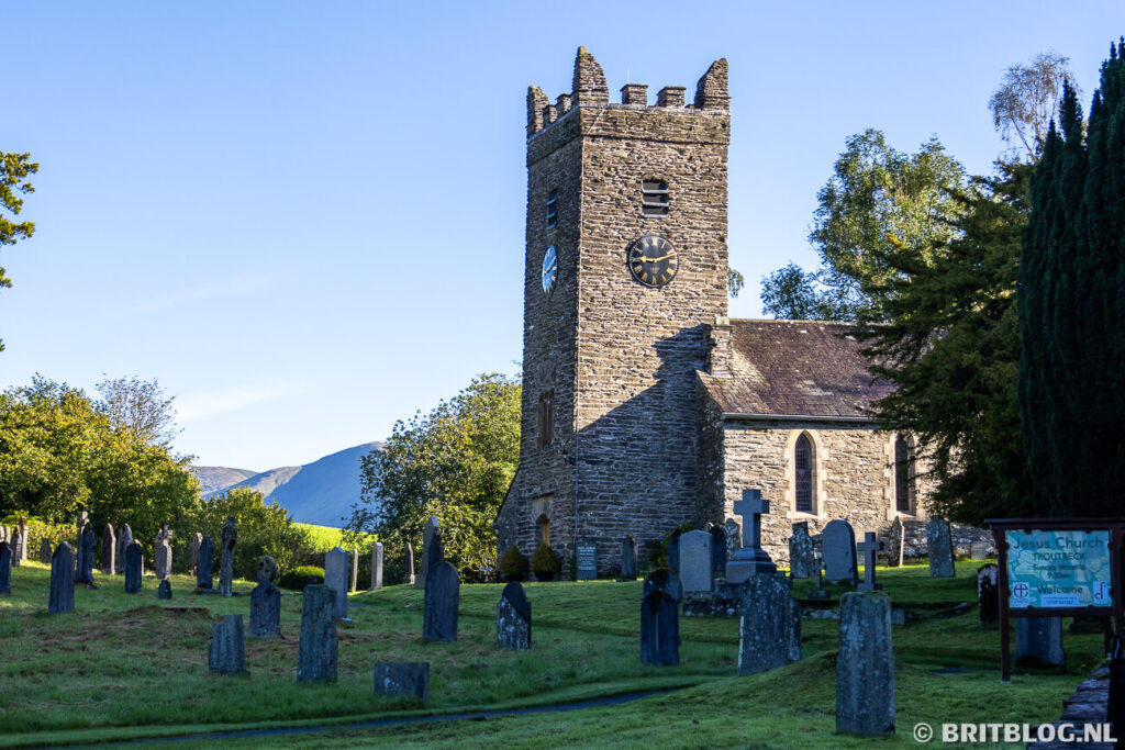 Troutbeck Jesus Church Lake District Engeland 1