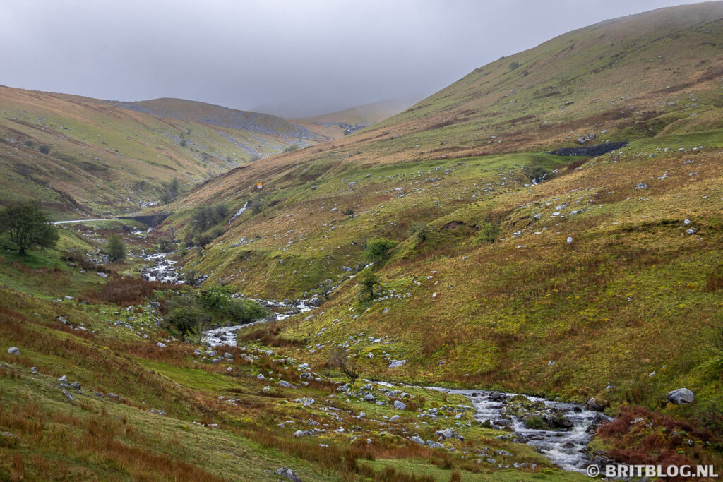 Black Mountain road Bannau Brycheiniog Zuid Wales 1