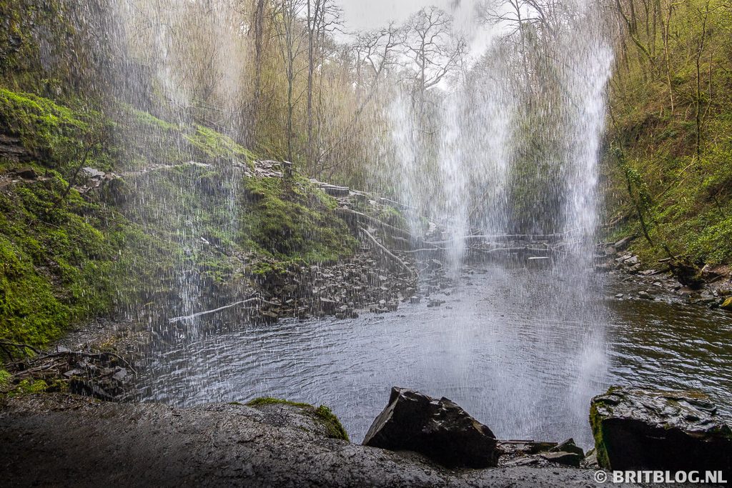 Henrhyd Falls Brecon Beacons Zuid Wales 2