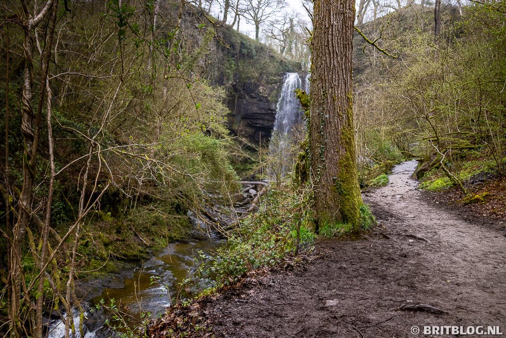 Henrhyd Falls Brecon Beacons Zuid Wales 3