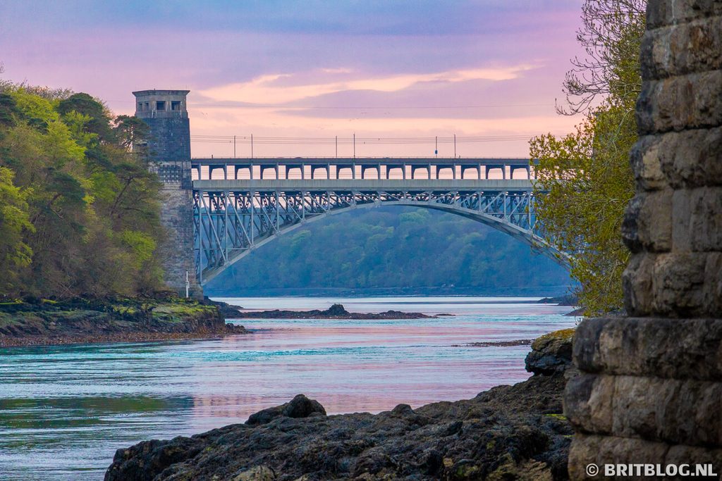 Britannia Bridge Anglesey Noord Wales 1