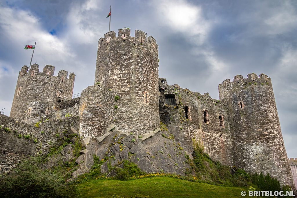 Conwy Castle Noord Wales 1