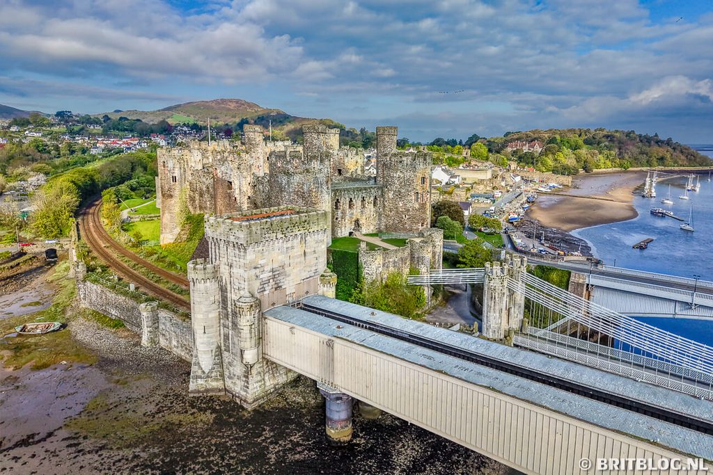 Conwy Castle Noord Wales 3