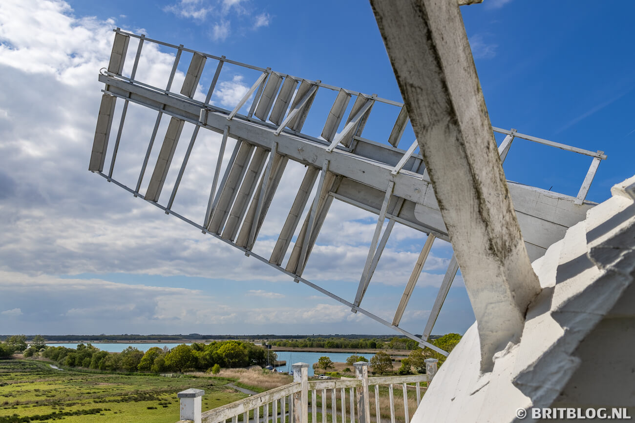 Horsey Windpump Norfolk Broads Engeland 2