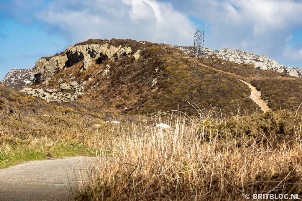 South Stack Nature Reserve richting Holyhead Mountain