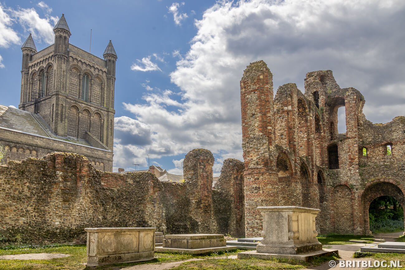 St Botolphs Priory Colchester Essex Engeland 2